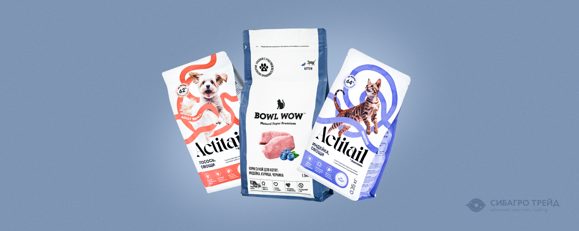 Скидки до 25% на корма BOWL WOW и ACTITAIL Скидки до 25% на корма BOWL WOW и ACTITAIL