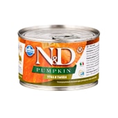 N&D PUMPKIN влажный корм для собак мелких пород (УТКА, ТЫКВА), 140 г