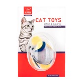 Игрушка мышка с заводным механизмом (6 * 5 см) для кошек, NUNBELL