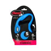 Рулетка CLASSIC S (8 м, 12 кг) трос, синий, FLEXI