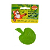 ВЕЛИКИЙ КОТ игрушка-мини яблочко с кошачьей мятой