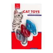 Набор мышек для кошек (11 * 17 см), 3 шт, NUNBELL