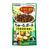 INABA Churu Ball топпинг куриное филе/овощи для собак, 3 шт/30 г