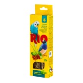 RIO палочки для волнистых попугаев и экзотических птиц Суперзелень и водоросли, 2 шт по 40 г