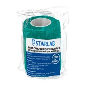 Бандаж самофиксирующийся STARLAB 7,5 см * 4,5 м с горькой пропиткой, мятный