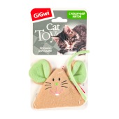 Мышка с кошачьей мятой, 8 см, GIGWI
