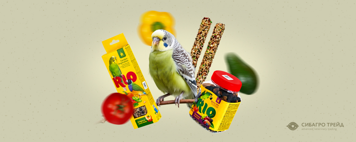 Новинки! Rio лакомства для птиц Новинки! Rio лакомства для птиц