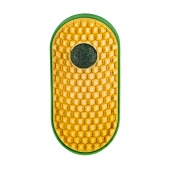 Игрушка-чесалка WOGY (14 * 6,5 * 5,5 см) для кошек с вращающимся мятным шариком, микс