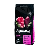 ALPHAPET для взрослых кошек (ГОВЯДИНА, ПЕЧЕНЬ), 3 кг