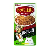 INABA Hogushimi топпинг запеченный на гриле со вкусом ширасу для кошек (ТУНЕЦ), 10 г