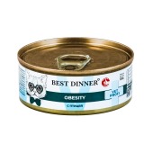 BEST DINNER VET PROFI Obesity консервы для кошек (ПТИЦА), 100 г