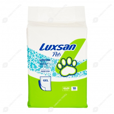 Пелёнки LUXSAN с гелем 60 * 90 см, 10 шт