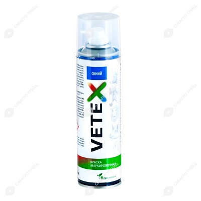 VETEX спрей для маркировки СИНИЙ, 335 мл