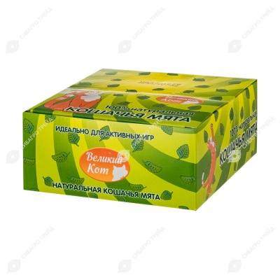 ВЕЛИКИЙ КОТ набор микс из мини-игрушек (5 см) с кошачьей мятой, 20 шт