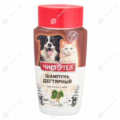 ЧИСТОТЕЛ шампунь дегтярный, 220 мл