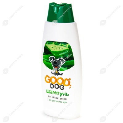GOOD DOG шампунь для собак и щенков АЛОЭ ВЕРА, 250 мл