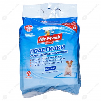 Подстилки Mr. Fresh Expert REGULAR 90 * 60 см, 16 шт