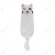 Игрушка котик с кошачьей мятой (16 * 5 * 3,5 см) для кошек, микс, NUNBELL Игрушка котик с кошачьей мятой (16 * 5 * 3,5 см) для кошек, микс, NUNBELL