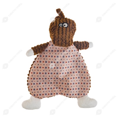 Игрушка-шуршалка WOGY Зверята (30 * 22 * 8 см) для собак, мягкая, микс