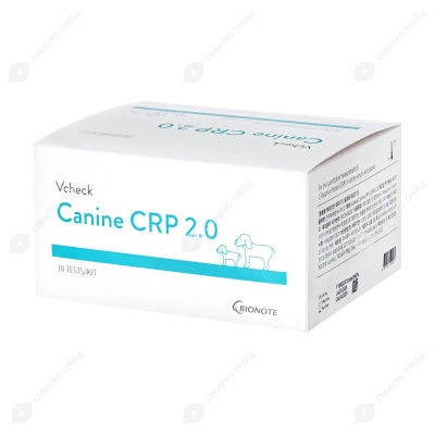 C-реактивный белок собак 2.0, 10 тестов (Vcheck Canine CRP) (к Вичек)