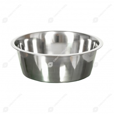 Миска металлическая для штатива, 4 л, DOGMAN