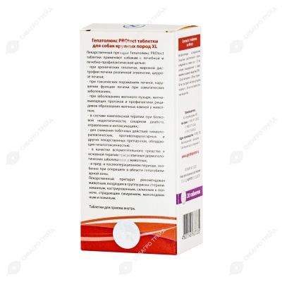 ГЕПАТОЛЮКС PROtect для собак крупных пород XL, 20 табл
