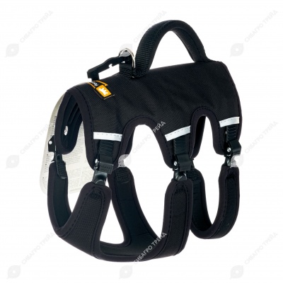 Шлейка ERGOTREKKING P размер S (ОШ 32 - 42 см, ОГ 46 - 56 см, ОТ 42 - 52), черный, FERPLAST