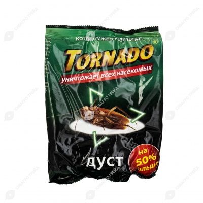 TORNADO дуст от ползающих насекомых, 150 г.